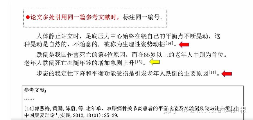 论文参考文献与多次引用同一文献如何标注? - 知乎