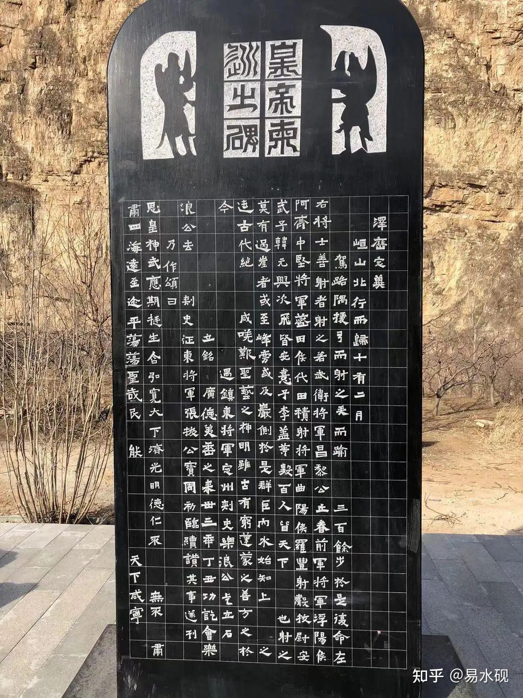 东巡遗石(北魏时代)易州所存最早的碑刻文字 - 知乎