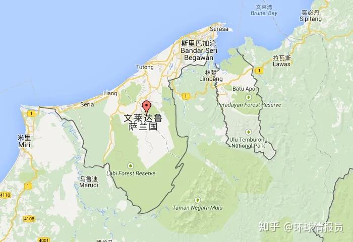 文莱的面积够小了,国土为什么还被马来西亚一分为二?