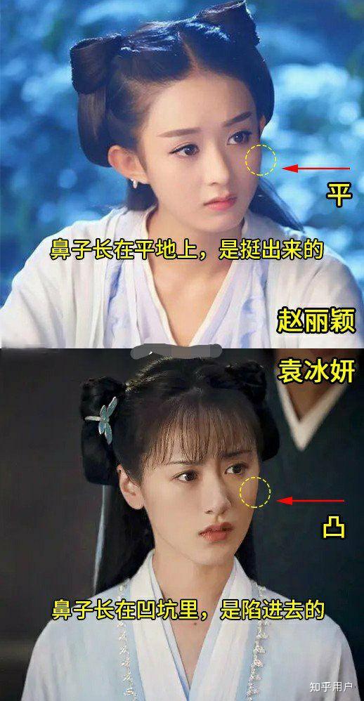 袁冰妍和赵丽颖为啥长的那么像