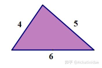 趣味数学 用边长为4 5 6的全等三角板能否拼成等腰三角形 知乎
