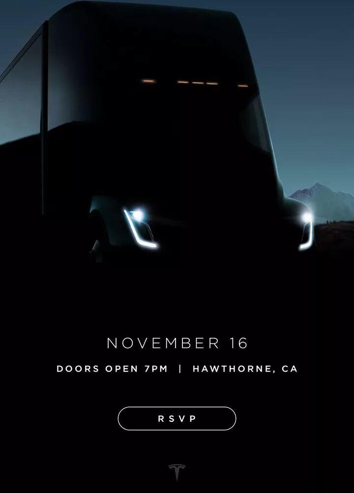 特斯拉电动卡车发布,还有惊鸿一瞥的超跑 Roadster 2