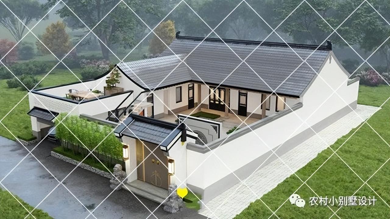 10套新款农村一层带小院农村自建房, 造价低,经济实用养自建房 - 知乎