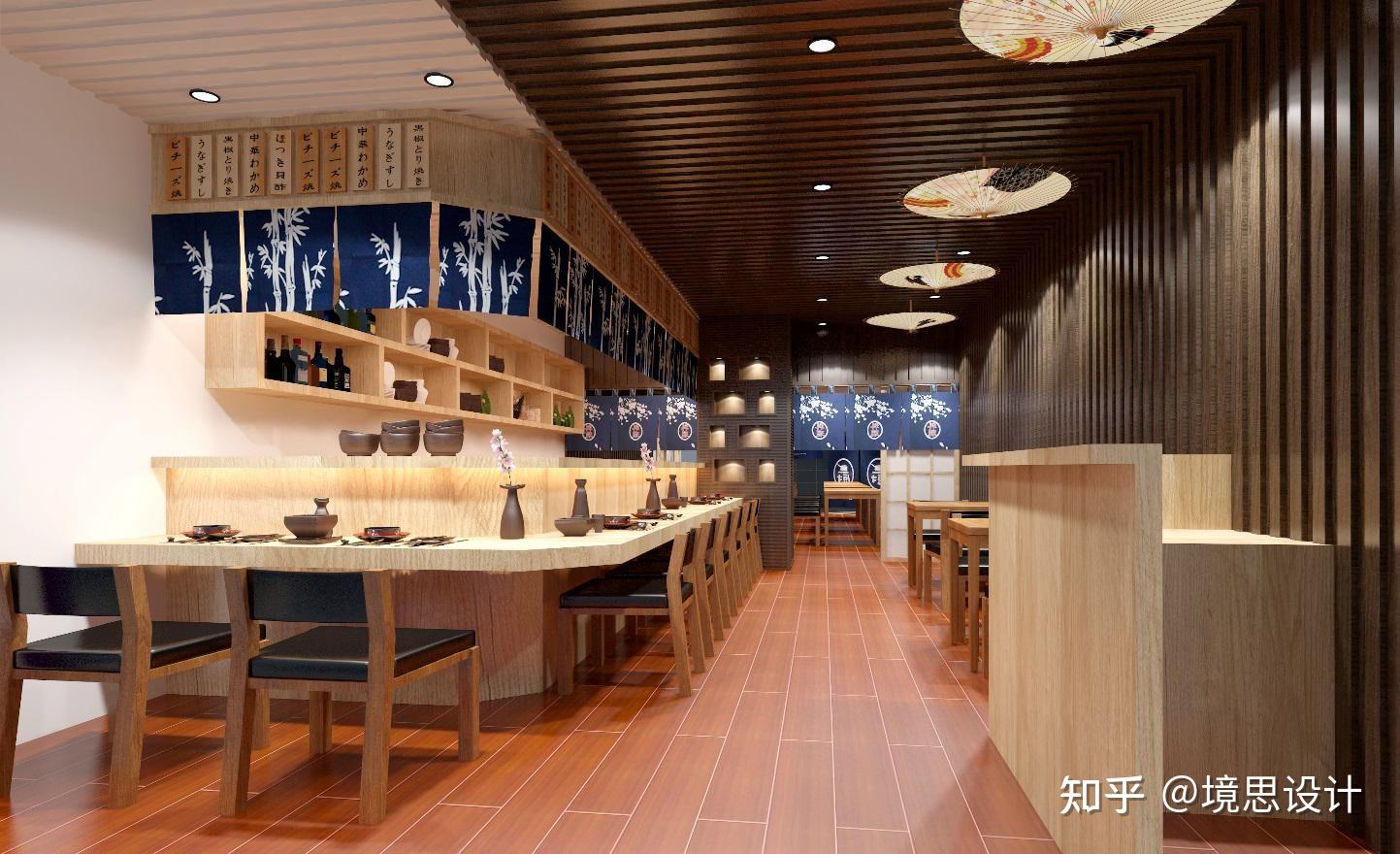 珠海餐厅店面装修设计案例-居酒屋 - 知乎