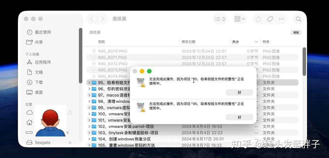 Mac 废纸篓删不掉文件?一招终端命令轻松解决!