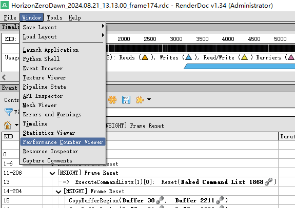 RenderDoc查看PC端耗时 - 知乎