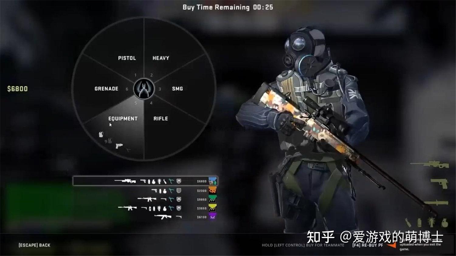 《CS:GO》玩家用大狙神奇一穿五,网友:一生的运气都用完了
