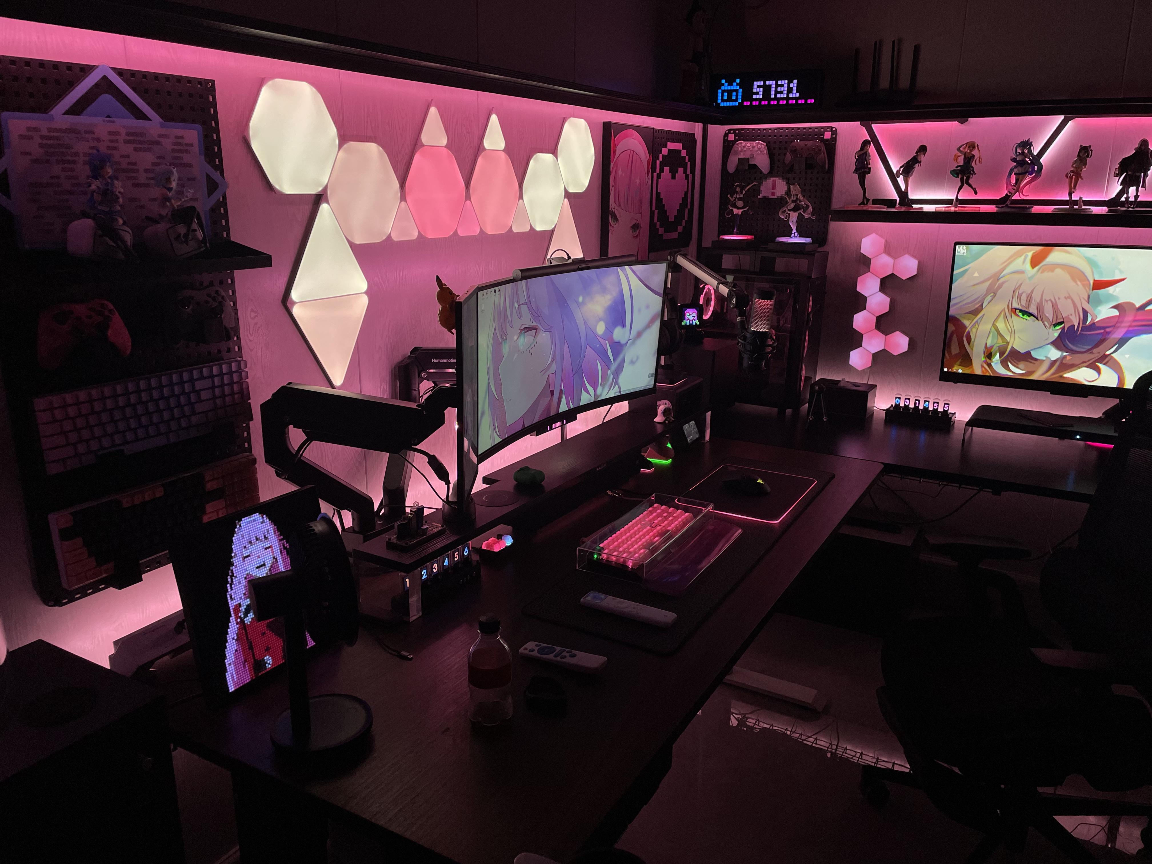 有一个粉色的电竞房是一个怎样的体验?