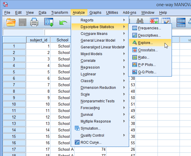 SPSS教程：单因素多元方差分析(One-way MANOVA) - 知乎
