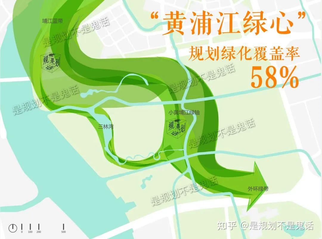 【板块范围示意图】@是规划不是鬼话板块总面积446.