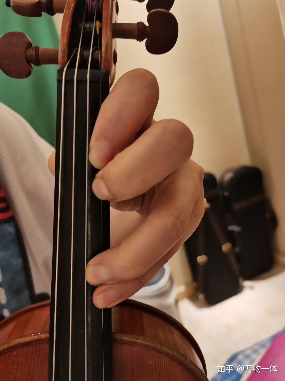 小提琴指法图 - 知乎