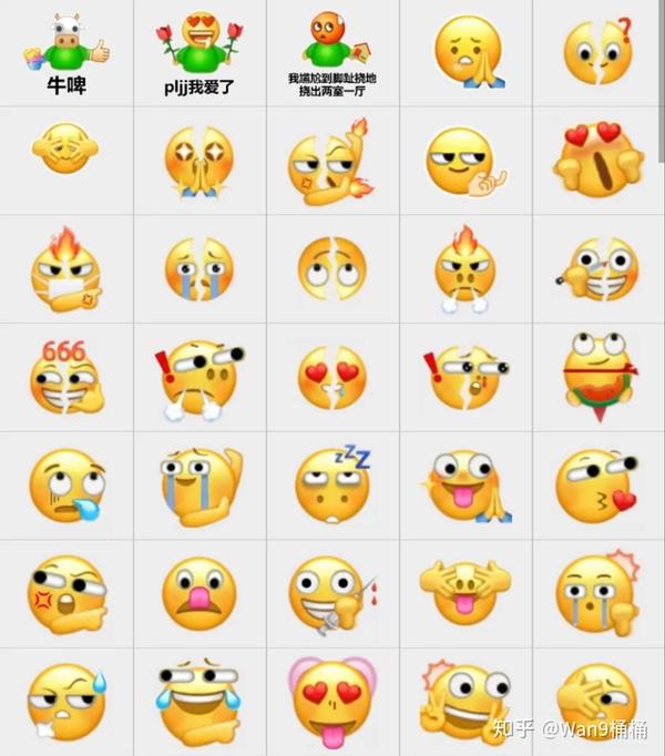 微信表情包 小表情 - 知乎