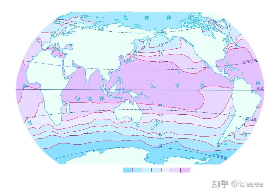 海水温度变化图片