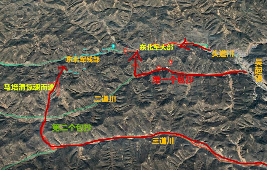 地图详解红军万里长征最后一程会师陕北三军过后尽开颜