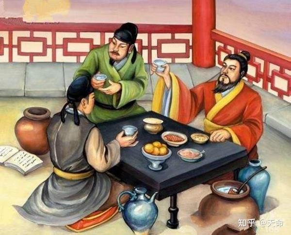 一袭汉服课堂:以茶代酒的典故出自于哪里 - 知乎