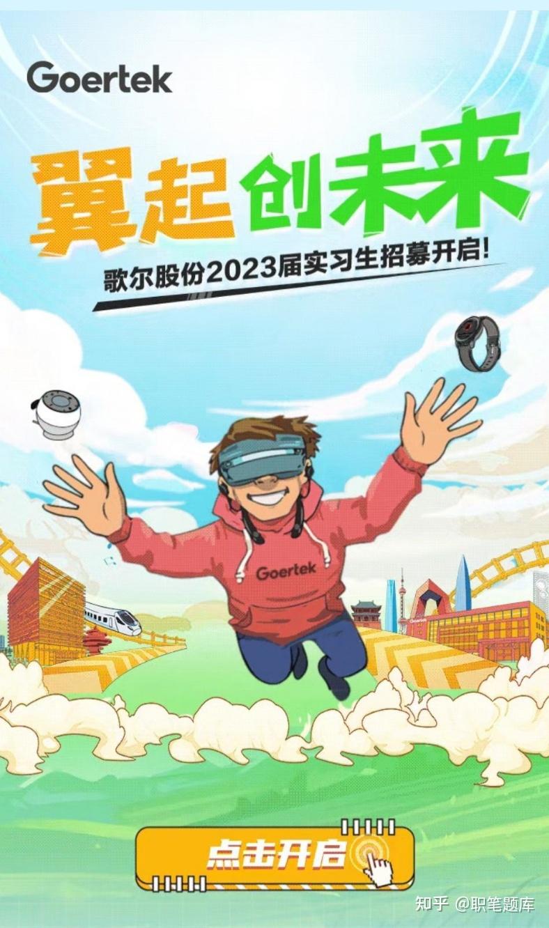 歌尔股份2023届实习生招聘