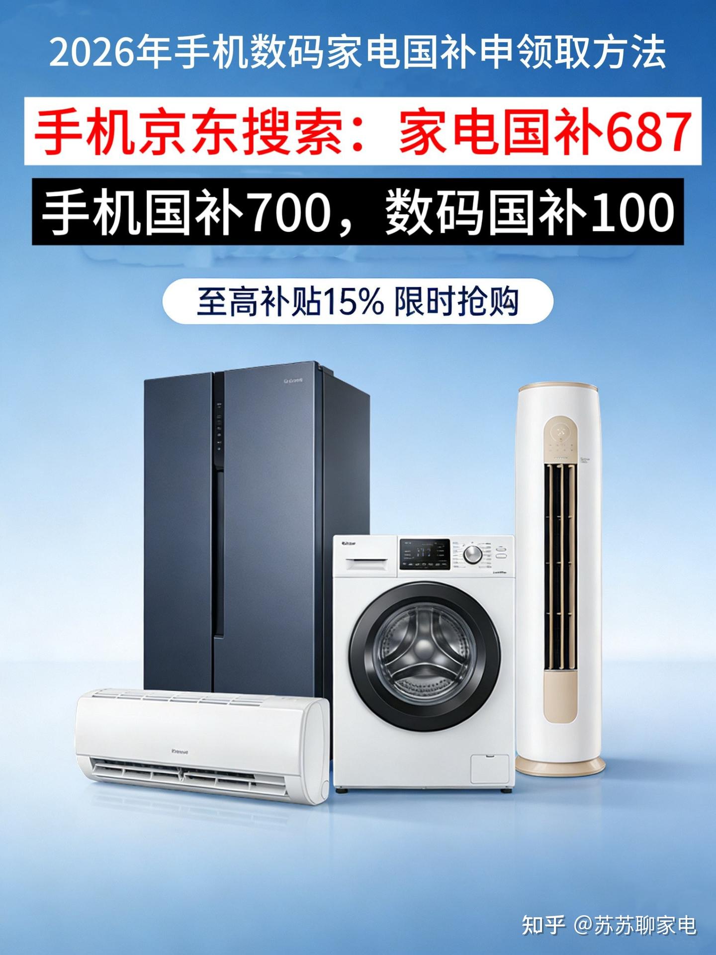 国补政策2026最新消息:国补第二批625亿手机家电空调补贴继续申领,4月国补最新恢复地区、领取方法和操作步骤整理一览
