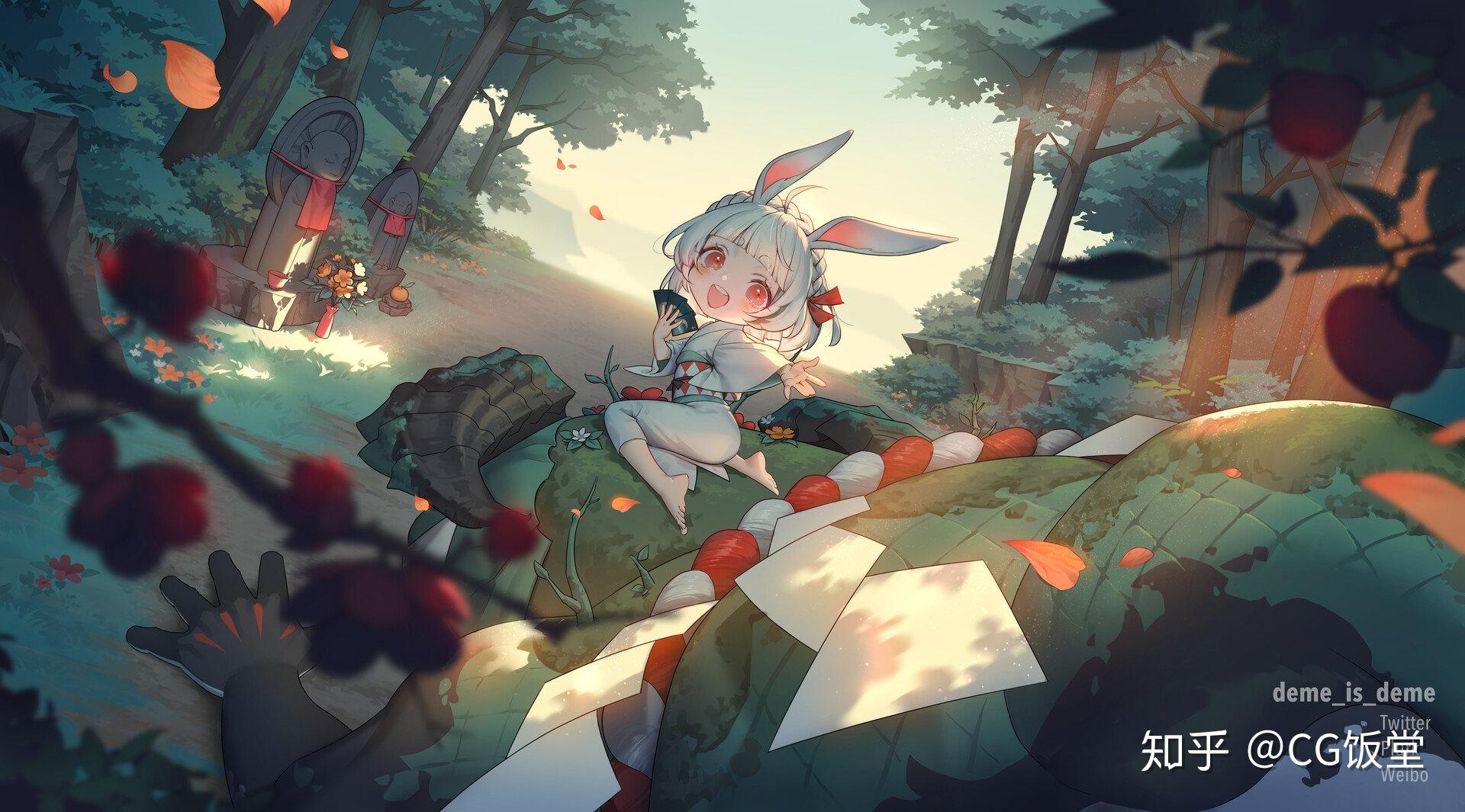 暖暖的啊好可爱啊画师demeterwu