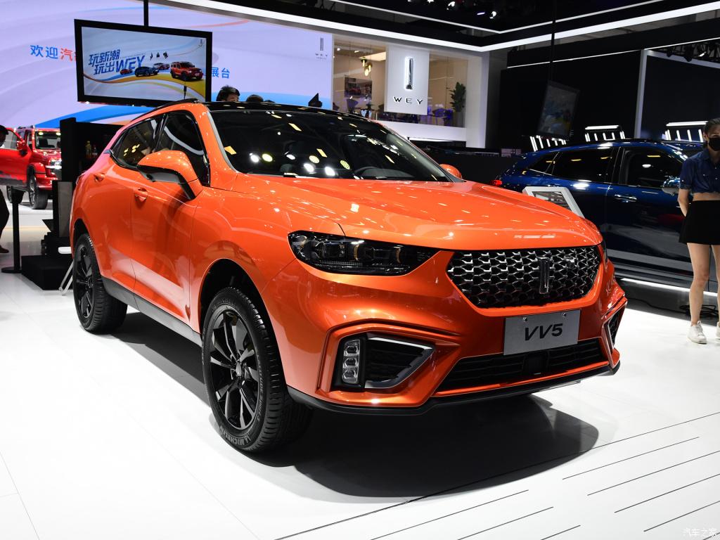 2020广州车展weyvv5元气橙版本来袭