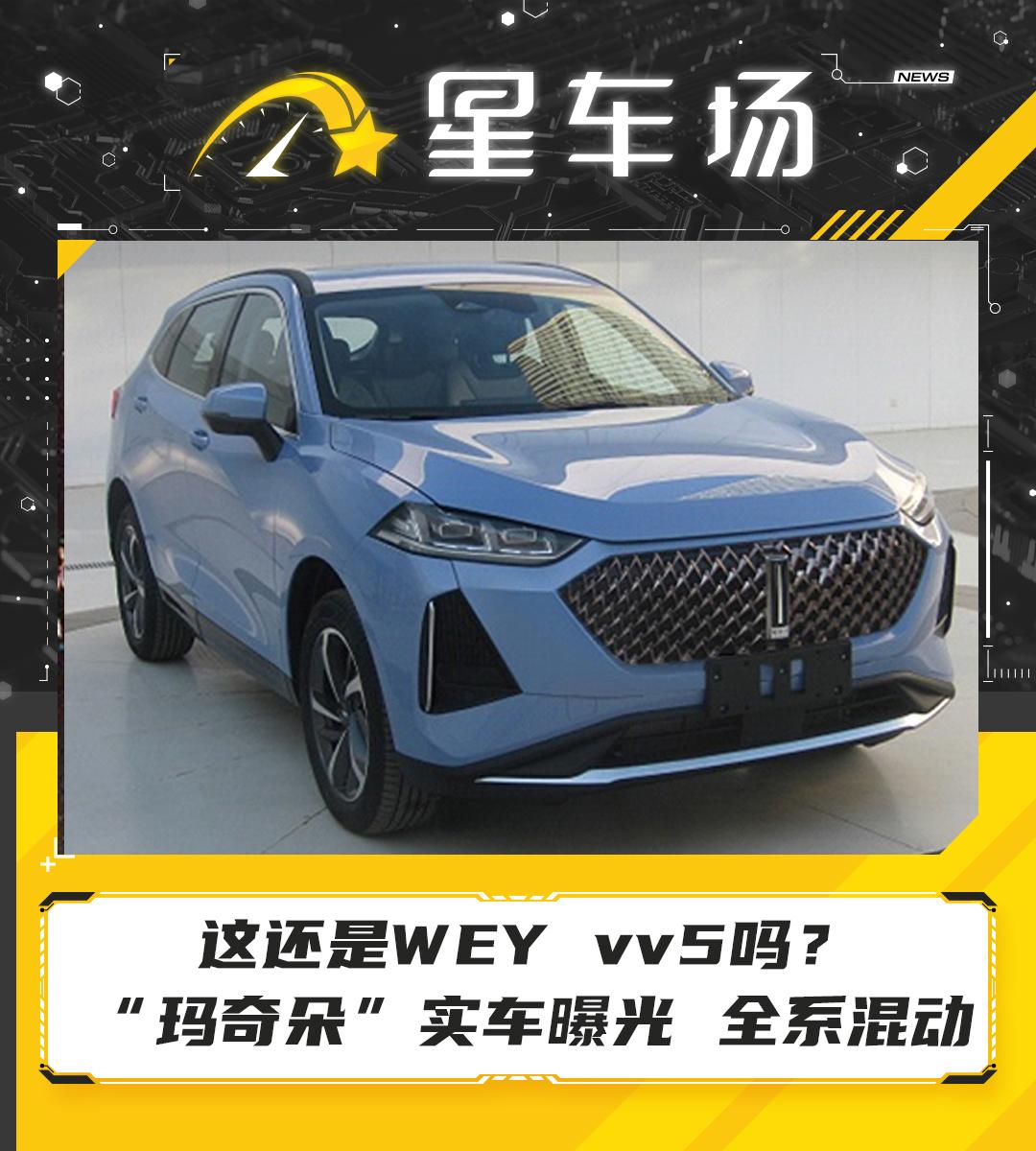 这还是weyvv5吗玛奇朵实车曝光全系混动