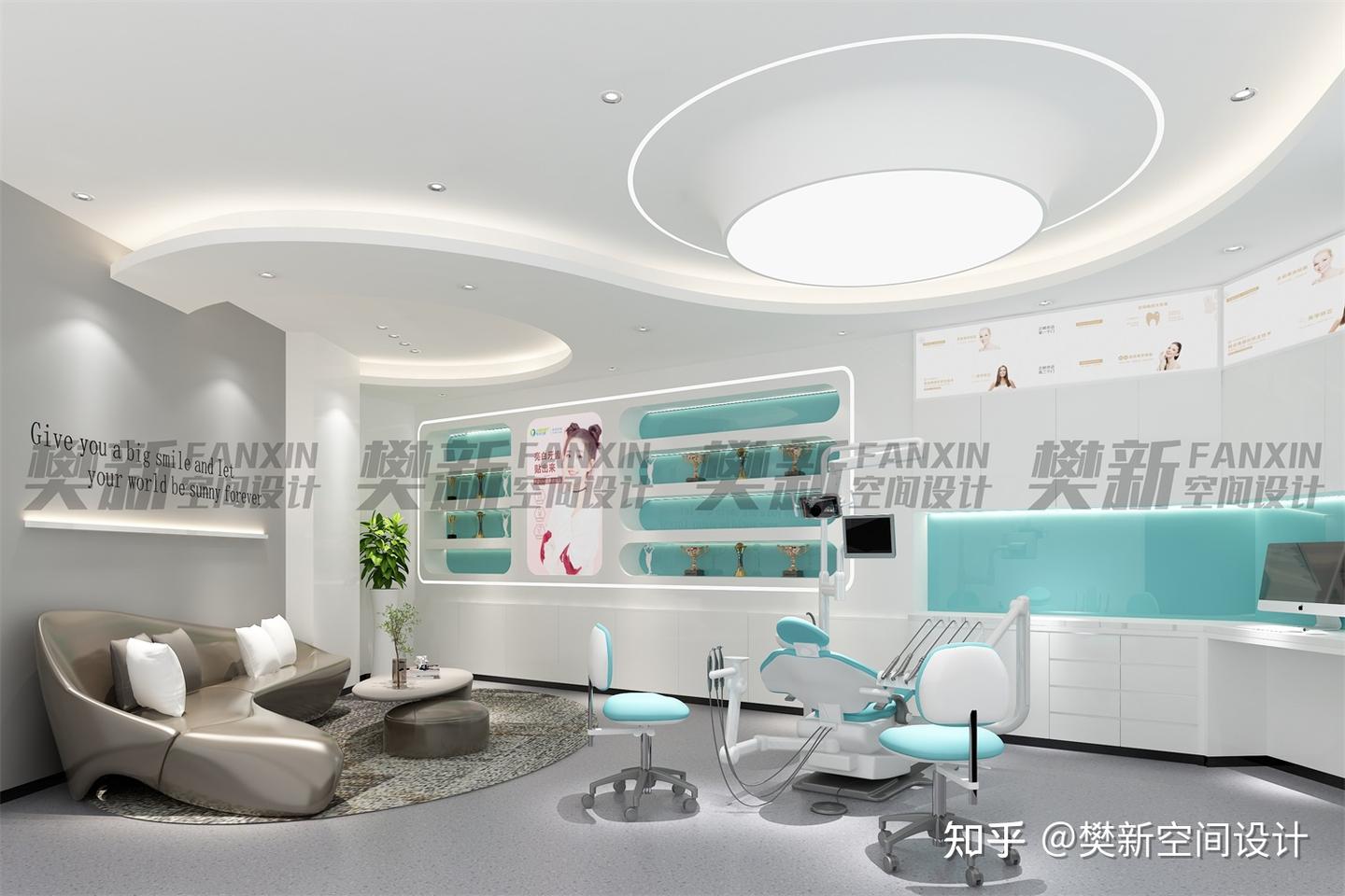 常德市口腔诊所装修设计具体方案—樊新空间设计 - 知乎