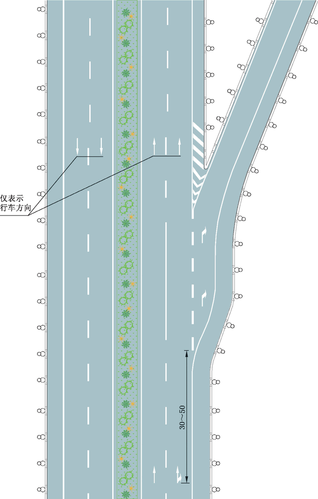 高速公路匝道 图解图片