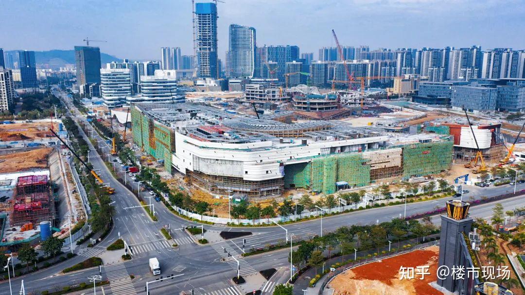 7万平金湾宝龙城预计2022年开业,岁宝百货在建,共有五大商业体