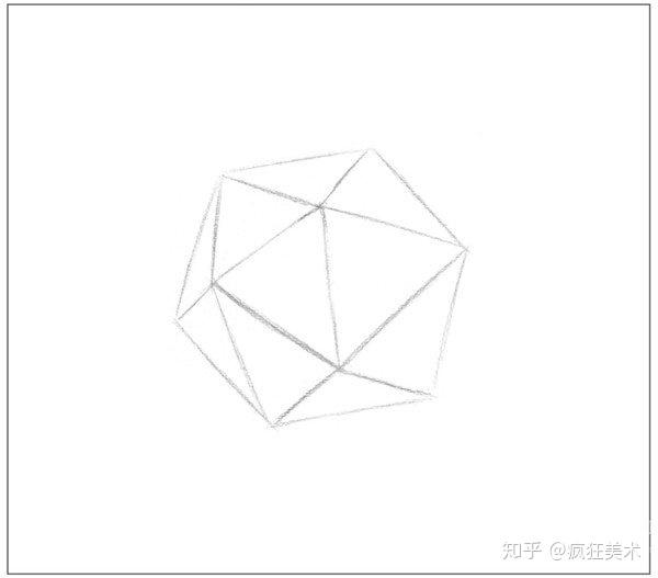 艺考生必看）素描二十面体详解，一步一步教你提高素描成绩！ - 知乎