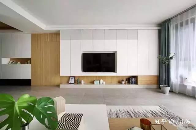 136㎡简约四居室装修案例图，简约、文艺又时尚的设计，挺好 - 知乎