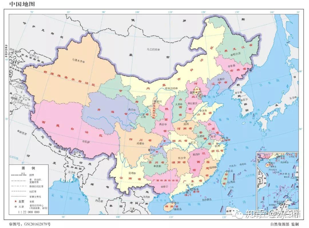 蒙古地图中文版_世界地图_初高中地理网