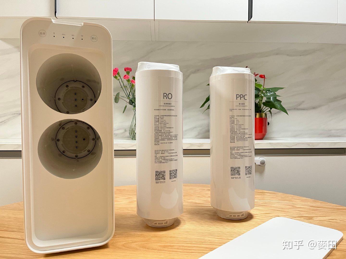 大流量双出水省芯又省心的净水器小米净水器h800g使用分享