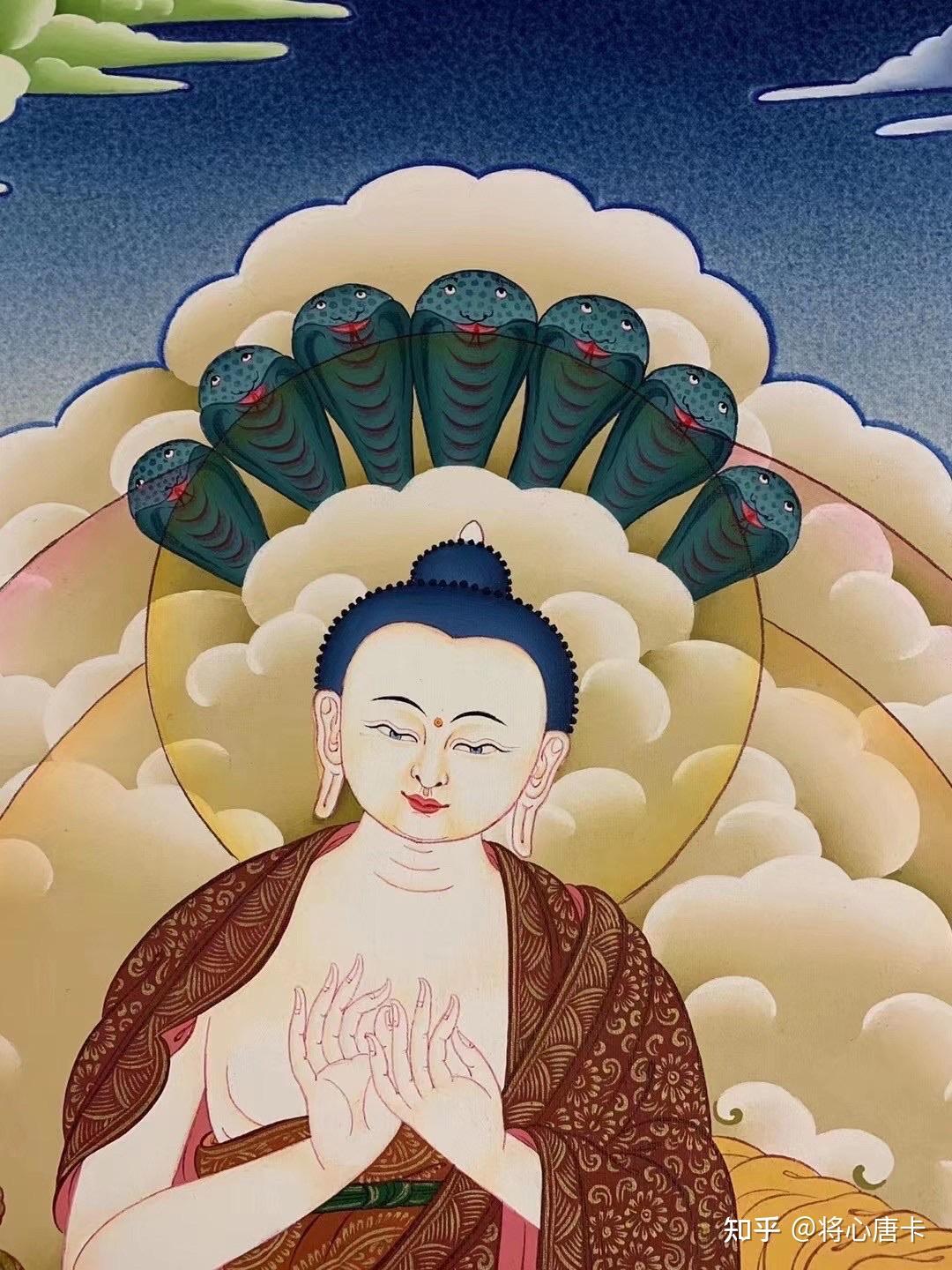 佛陀预言龙树菩萨图片