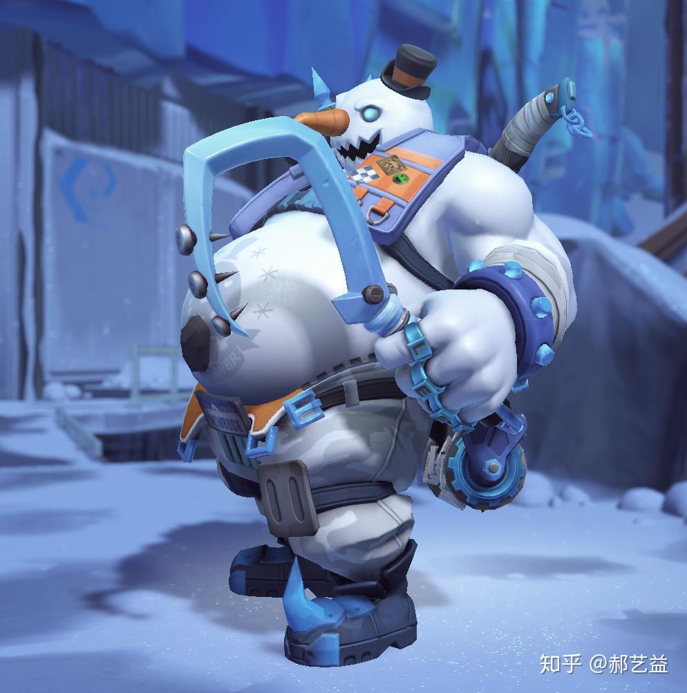 【艺心益意】守望先锋 2020 雪国仙境 冰雪节 圣诞节 皮肤测评