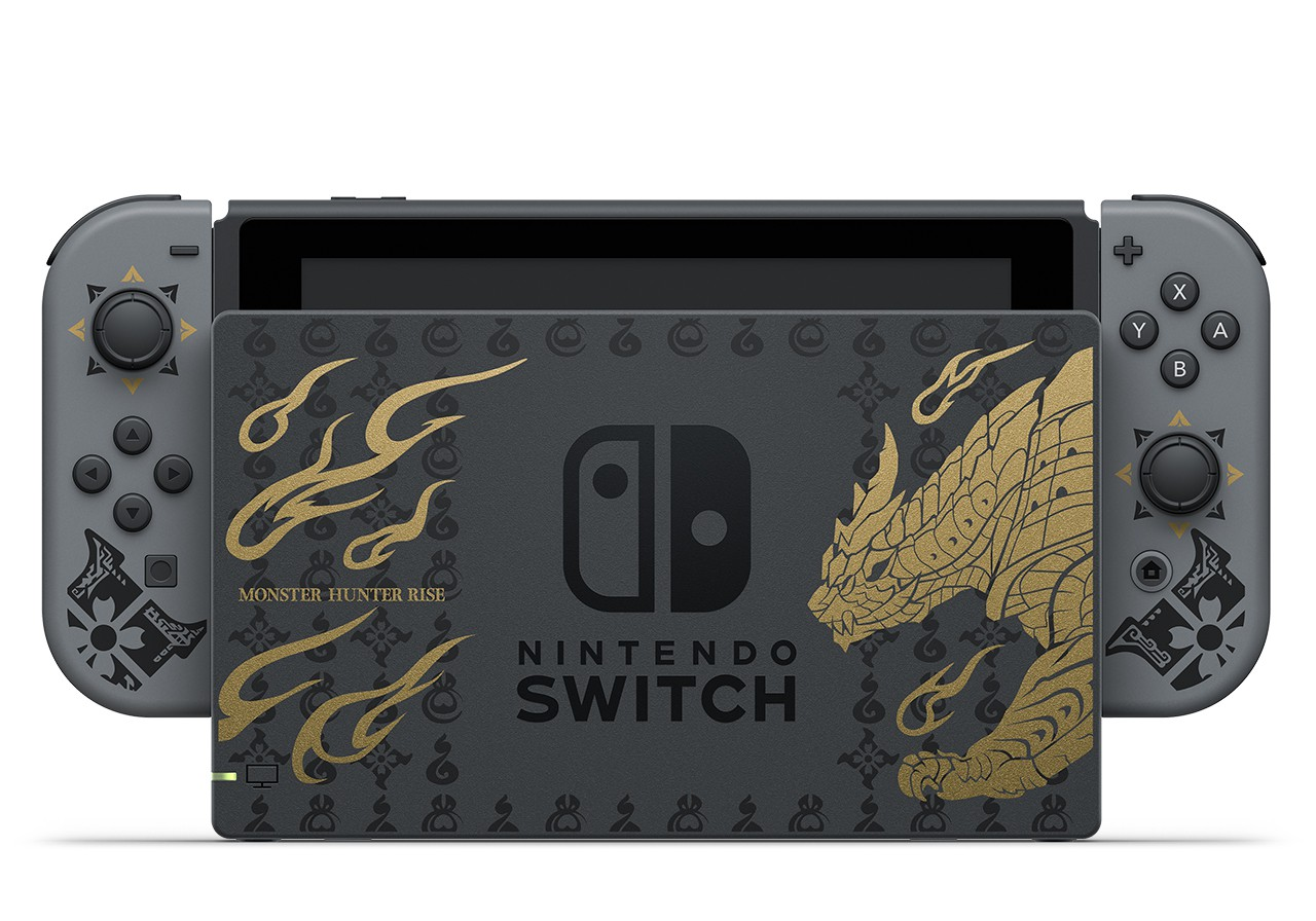 怪物猎人崛起限定版任天堂switch和pro手柄将与游戏一同发售怨虎龙金色主图让人忍不住又要买买买 知乎 怪物猎人崛起限定版任天堂switch和pro手柄将与游戏一同发售怨虎龙金色主图让人忍不住又要买买买 知乎