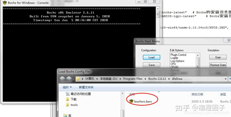 操作系统学习6 使用Bochs调试自己的引导程序 - 知乎