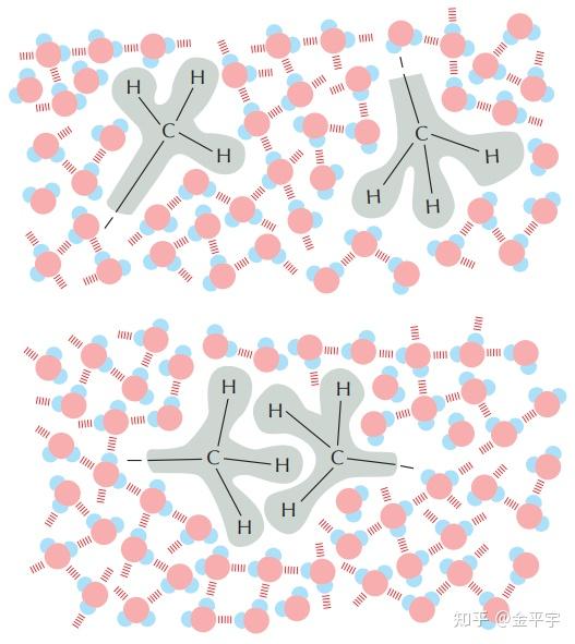 机分子可以通过三种称为非共价键的短程吸引力与其他分子发生相互作用