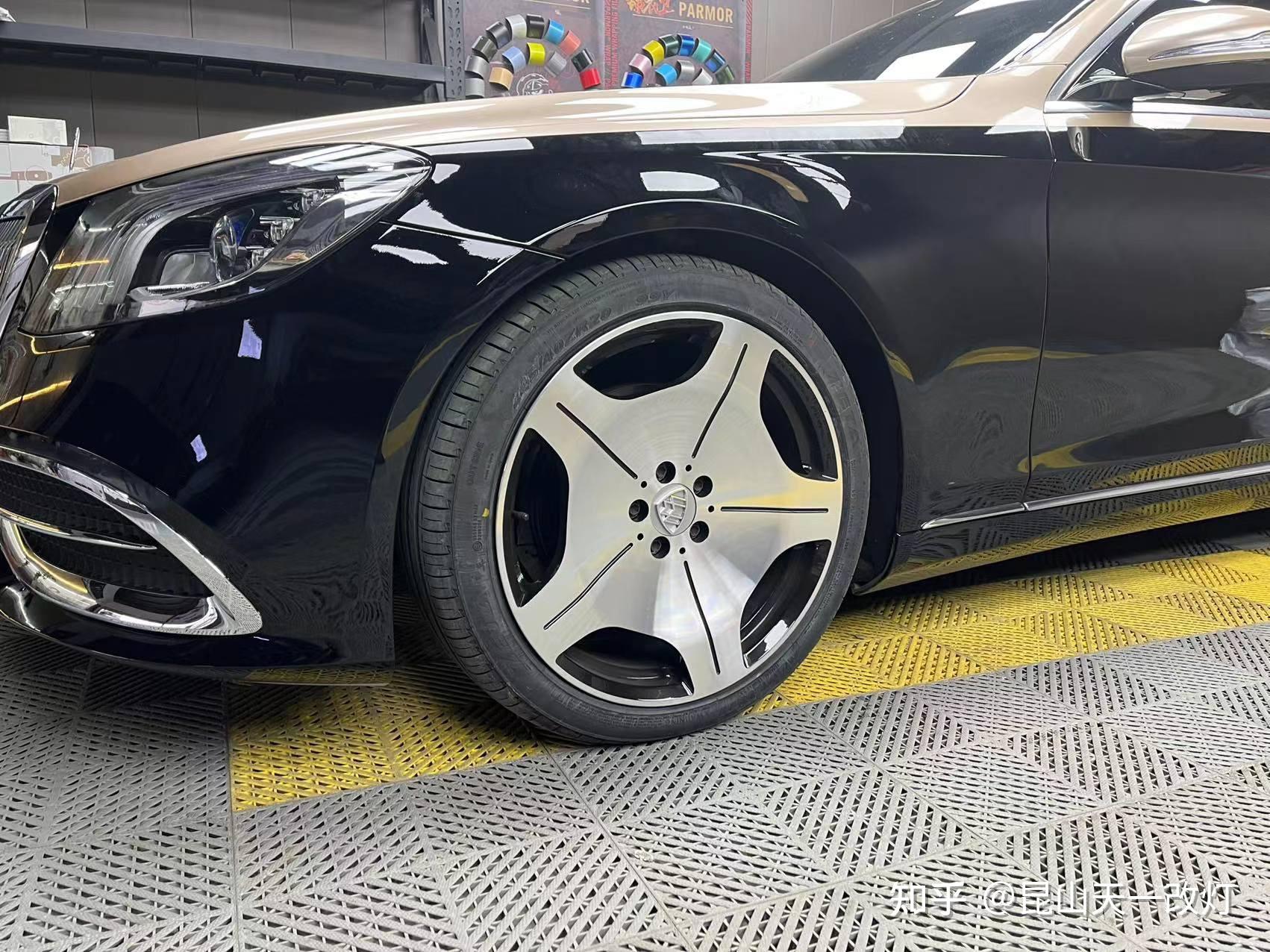 奔驰s老改新 奔驰w221改装w222迈巴赫外观到底有多帅 昆山艺人车改