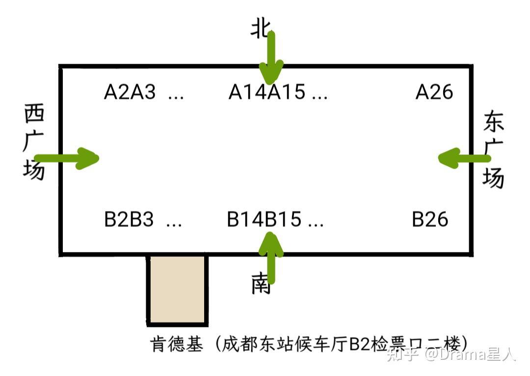 成都东站客运站平面图图片