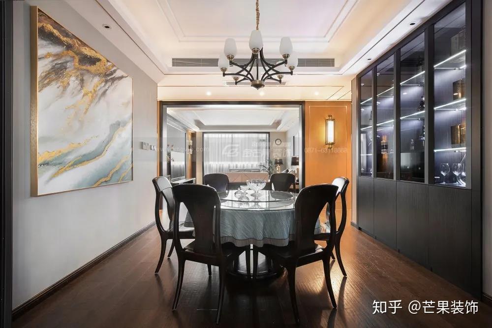昆明华夏御府220m²新中式实景案例丨越简洁,越贵气! - 知乎