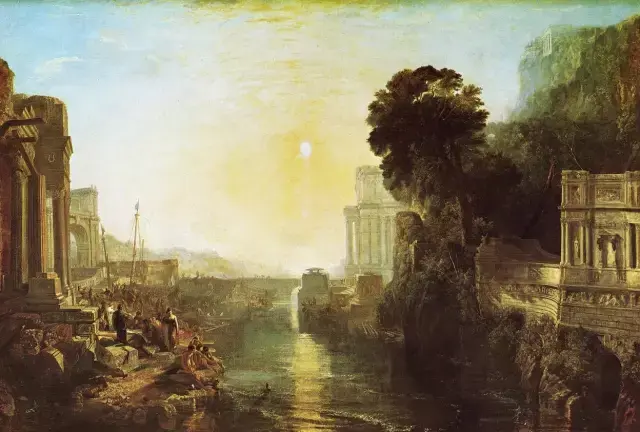 透納的偶像是法國畫家克勞德64洛蘭(claude lorrain,1600年-1682年)