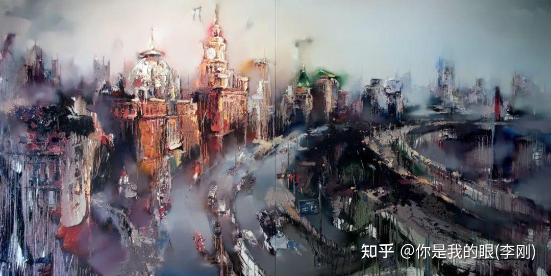 高小云油画佳作《外滩•双联画》赏析- 知乎