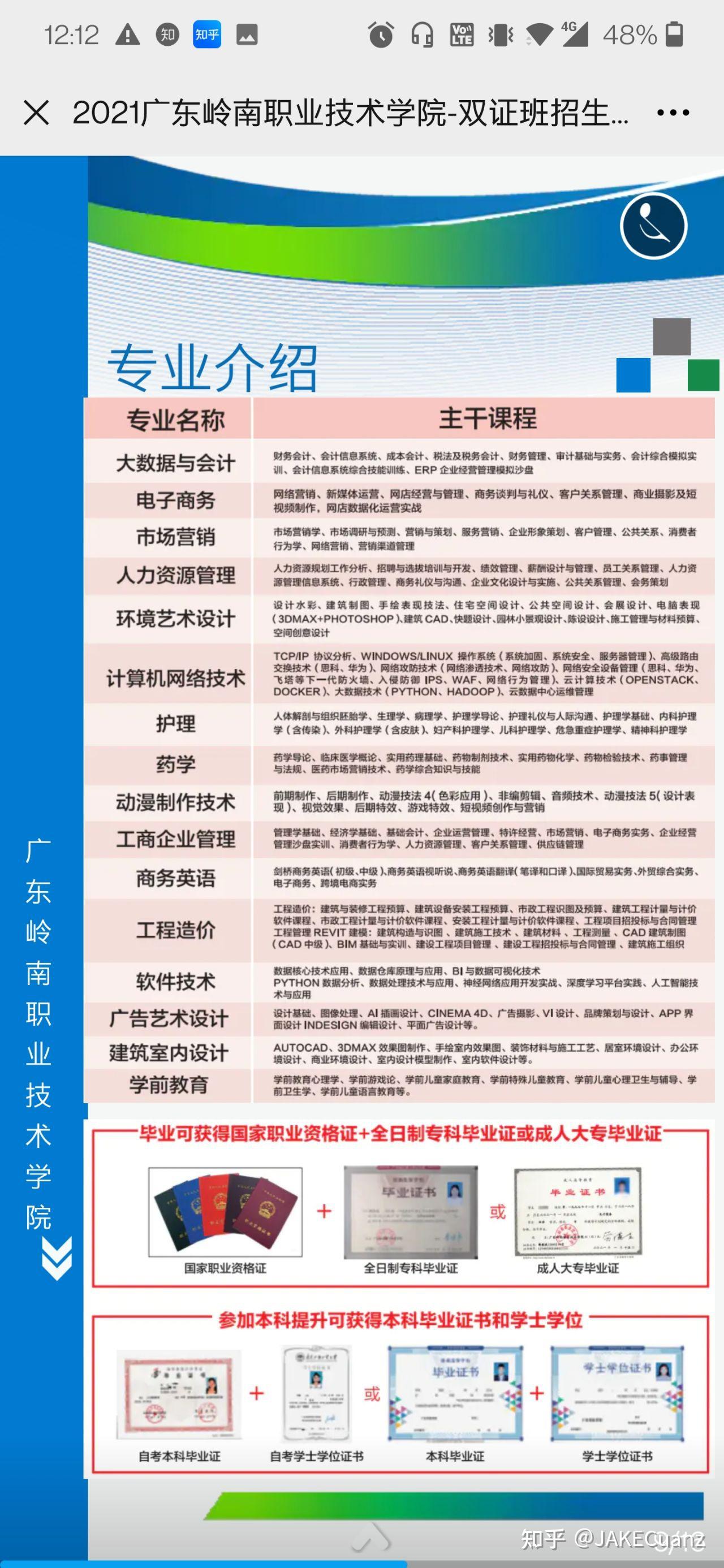 广东岭南职业技术学院高职扩招双证班招生