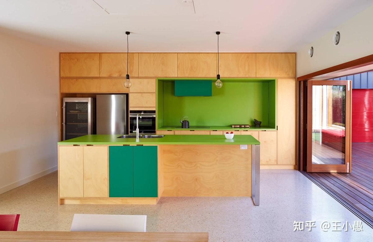 33款绿色清新时尚厨房橱柜设计