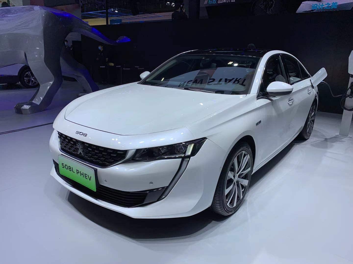 2020广州车展东风标致508lphev实拍性能更强更省油