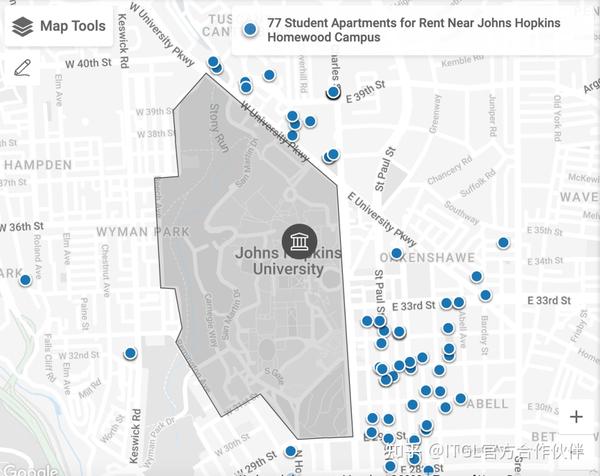 JHU巴尔的摩租房 知乎