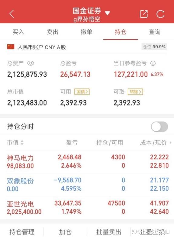 近期超火,专注龙头的大神,g界孙悟空交割单分享