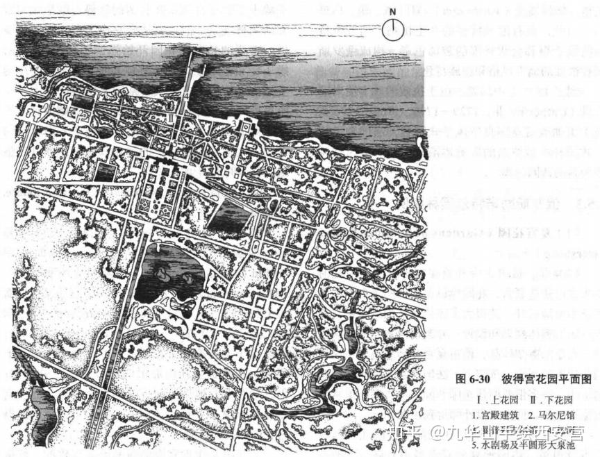 【风景园林理论考研必看】《西方园林史》经典园林平面图（下）——欧洲其他几国园林 - 知乎