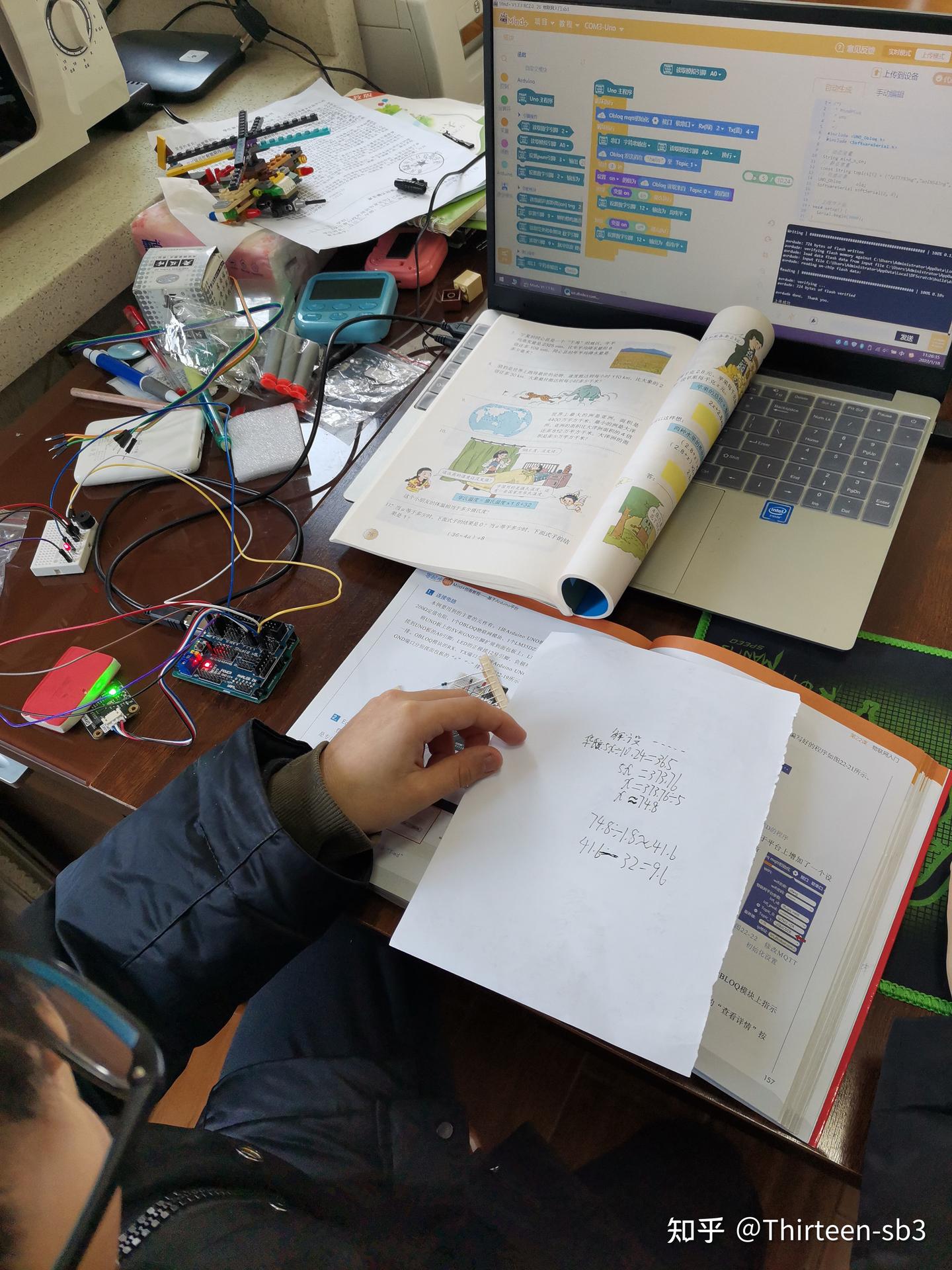 Mind+Arduino实验26 通过物联网实现远程监控温度和控制报警LED - 知乎