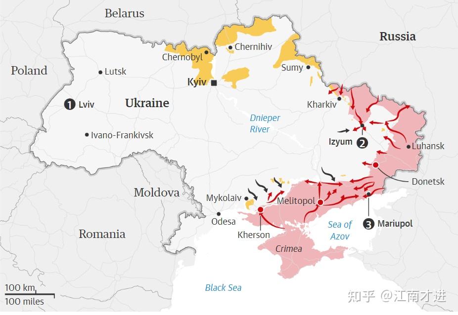 乌克兰乌东战况态势图图片