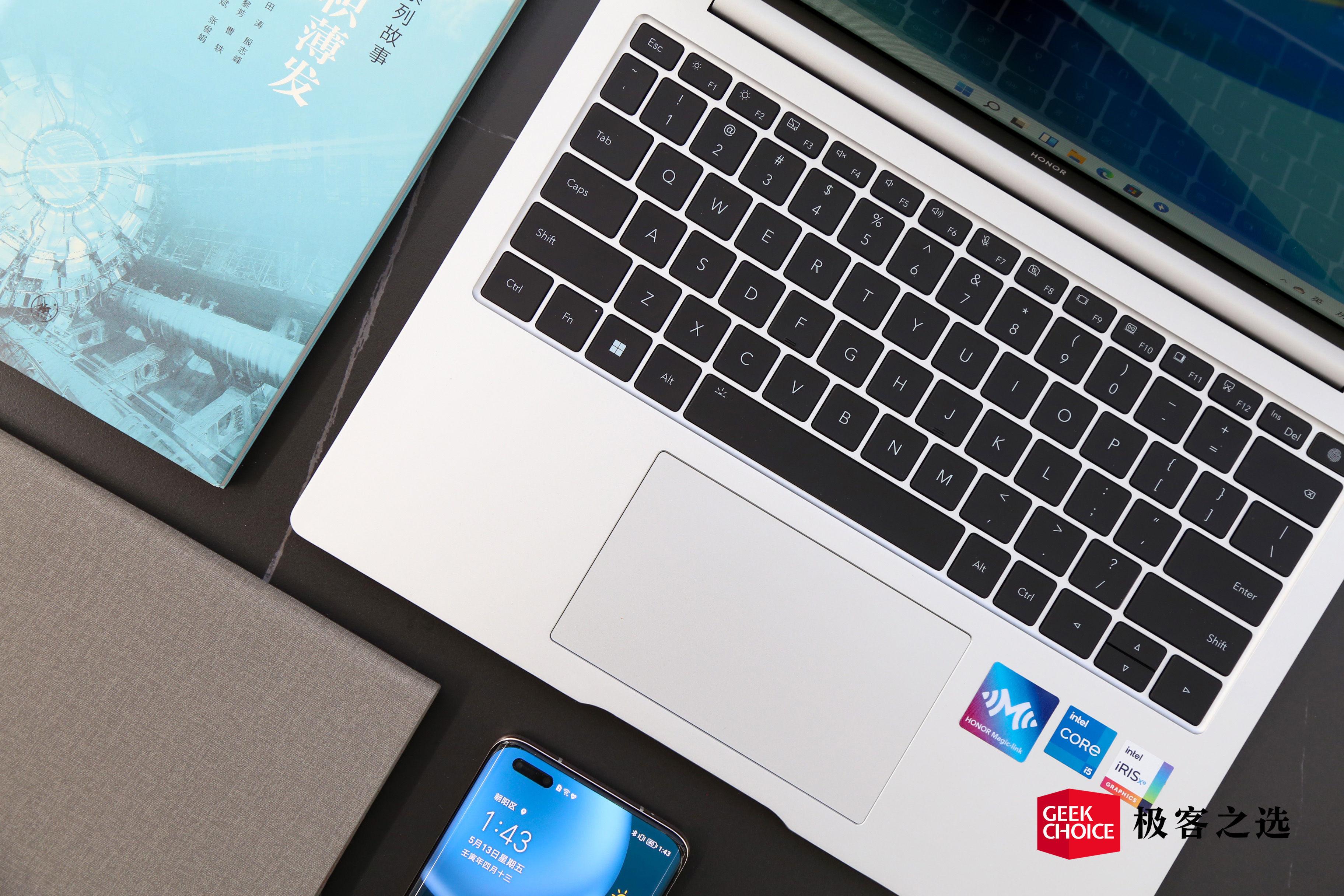 全新荣耀magicbook14体验75wh续航惊人osturbo真有料